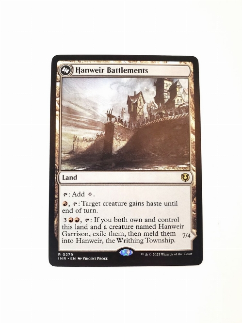 Hanweir Battlements // Hanweir, the Writhing Township