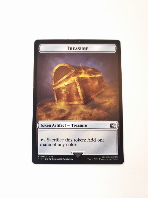 Hero (0008) // Treasure (0023) - Double-Sided Token