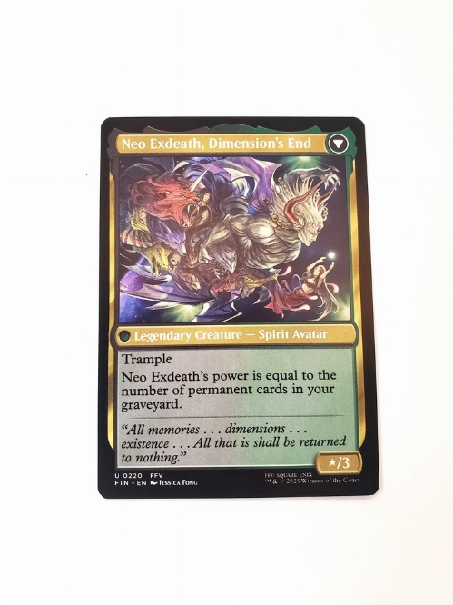 Exdeath, Void Warlock // Neo Exdeath, Dimension's End