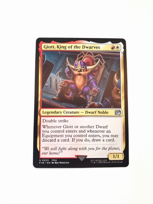 Giott, King of the Dwarves