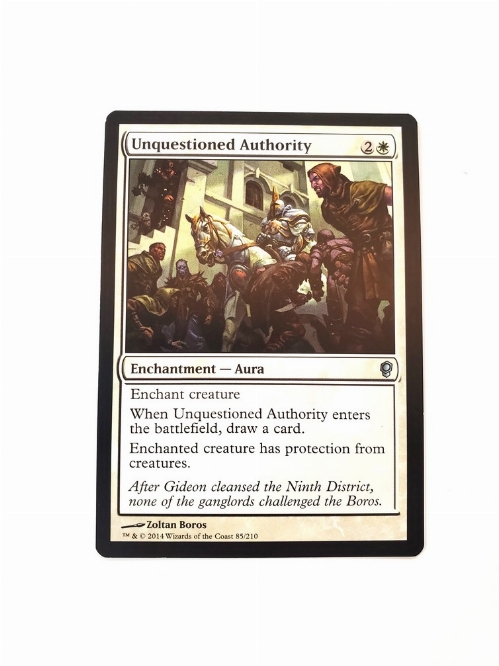 Unquestioned Authority