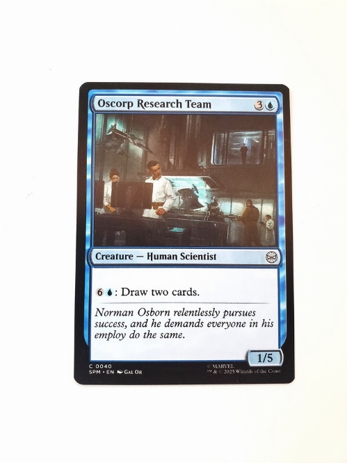 Oscorp Research Team