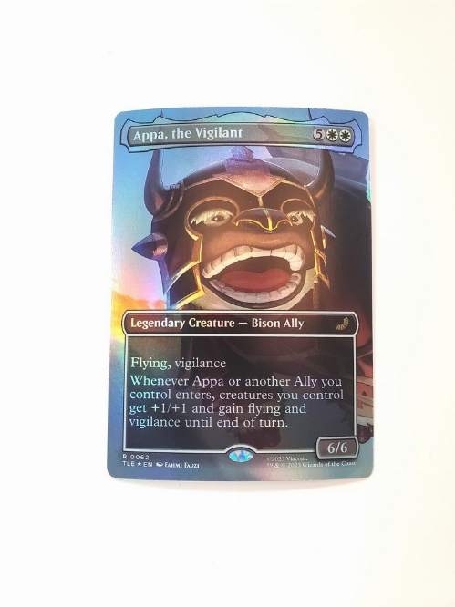 Appa, the Vigilant (Borderless) (Foil)