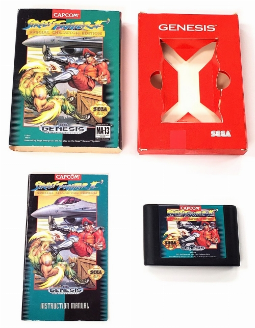 Street Fighter II (Special Champion Edition) (Cardboard) (CIB)