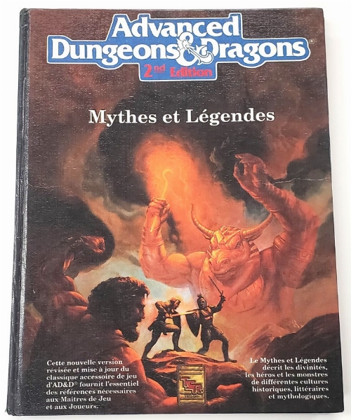 Advanced Dungeons & Dragons: Mythes et Légendes (2nd Edition) (Francais)