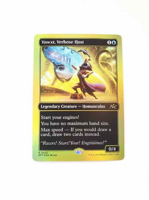 Vnwxt, Verbose Host (First-Place Foil)