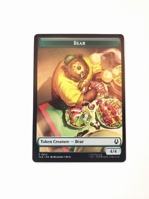 Bear // Food (0020) - Double-Sided Token