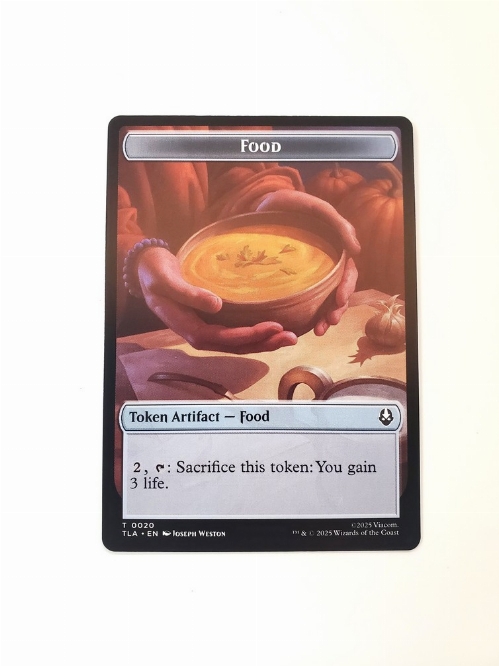 Bear // Food (0020) - Double-Sided Token