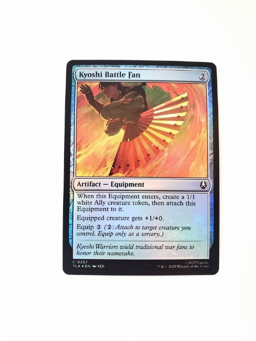 Kyoshi Battle Fan (Foil)