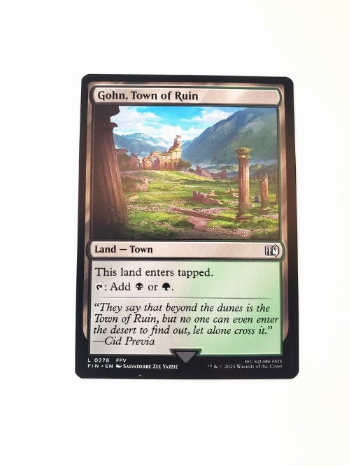 Gohn, Town of Ruin