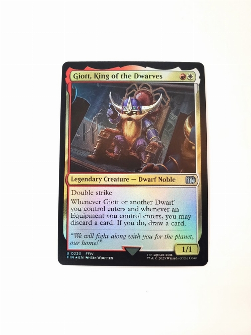 Giott, King of the Dwarves (Foil)