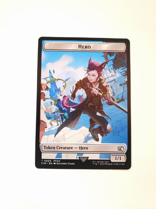 Hero (0003) // Treasure (0023) - Double-Sided Token
