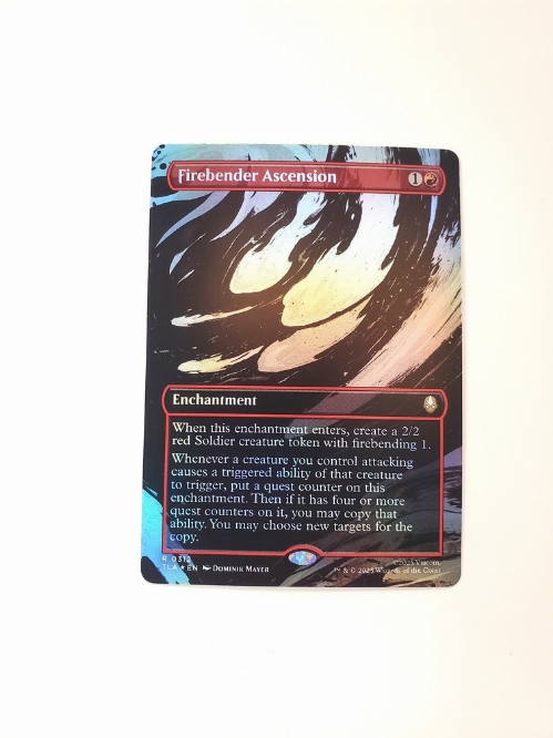 Firebender Ascension (Borderless) (Foil)