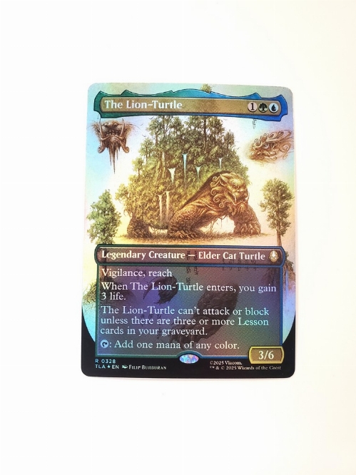 The Lion-Turtle (Borderless) (Foil)
