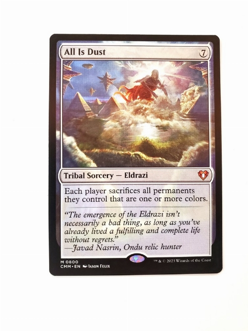 All Is Dust