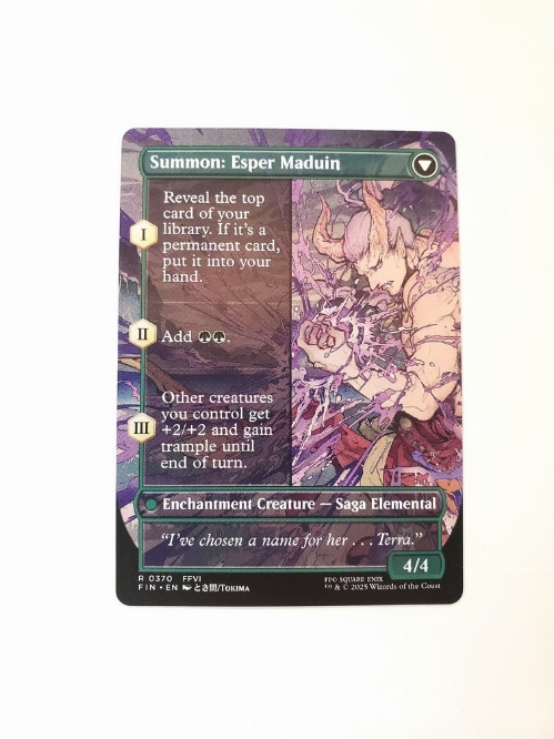 Esper Origins // Summon: Esper Maduin (Borderless)