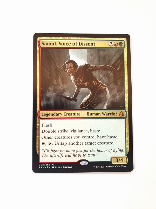 Samut, Voice of Dissent