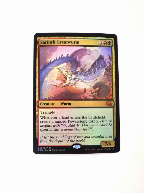 Sarinth Greatwurm (Foil)
