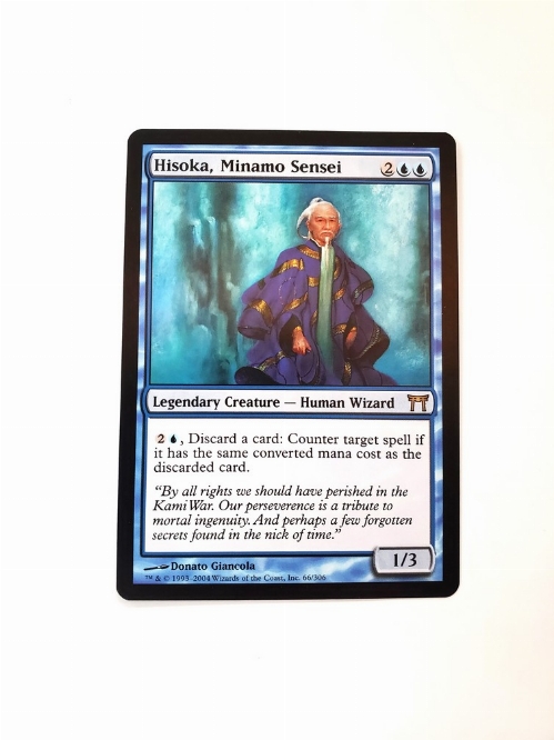 Hisoka, Minamo Sensei