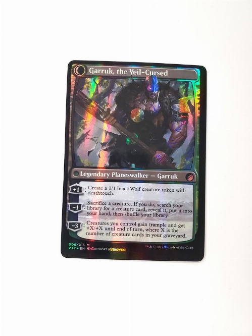 Garruk Relentless // Garruk, the Veil-Cursed (Foil)