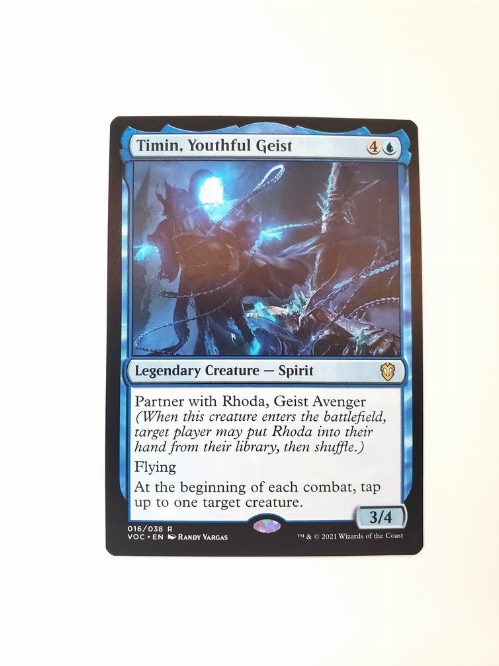 Timin, Youthful Geist