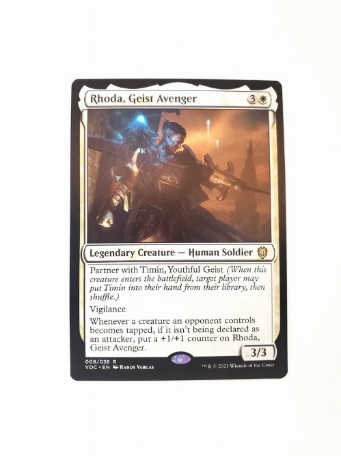 Rhoda, Geist Avenger