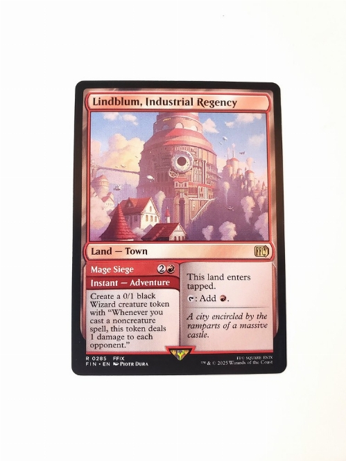 Lindblum, Industrial Regency // Mage Siege