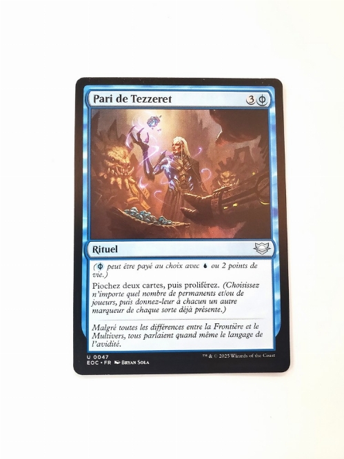 Tezzeret's Gambit (Francaise)