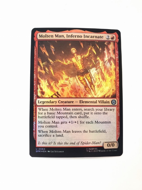 Molten Man, Inferno Incarnate (Foil)