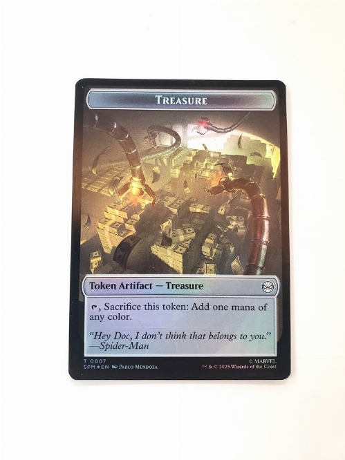 Human Citizen // Treasure - Double-Sided Token (Foil)