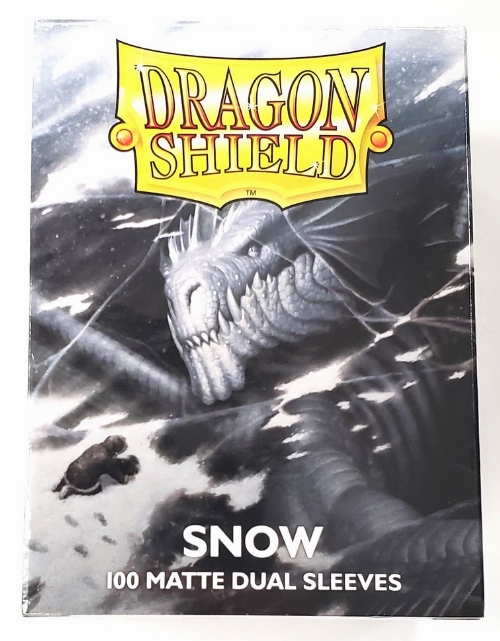 Dragon Shield: Snow Matte Dual Sleeves - Standard Size (NEW)
