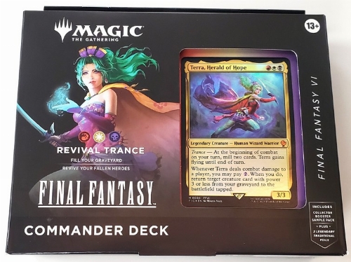 Final Fantasy - Revival Trance Commander Deck (NEW)