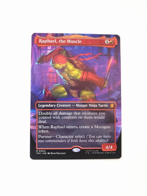 Raphael, the Muscle (0004) (Borderless)