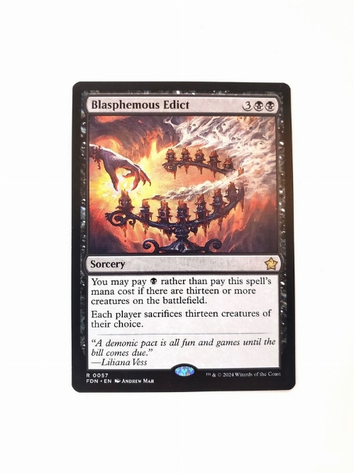 Blasphemous Edict