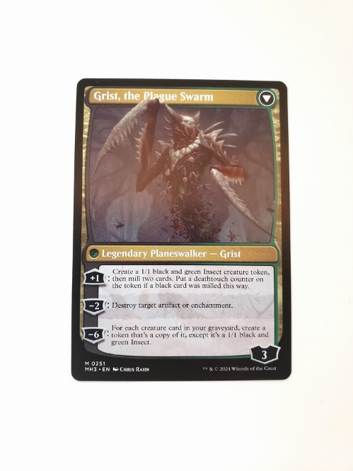 Grist, Voracious Larva // Grist, the Plague Swarm