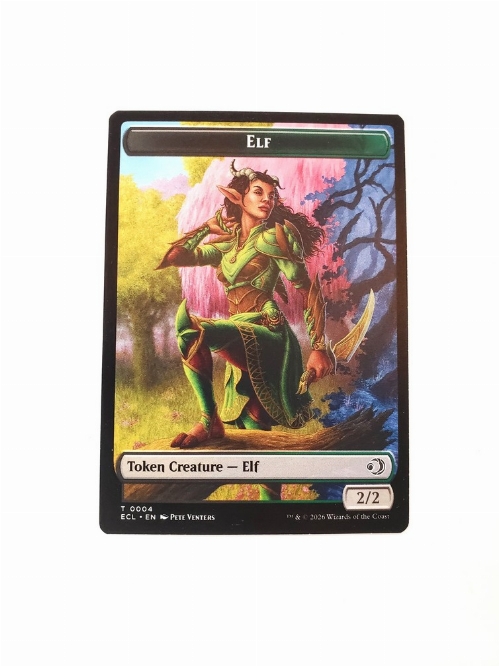 Elf // Kithkin (0007) - Double-Sided Token