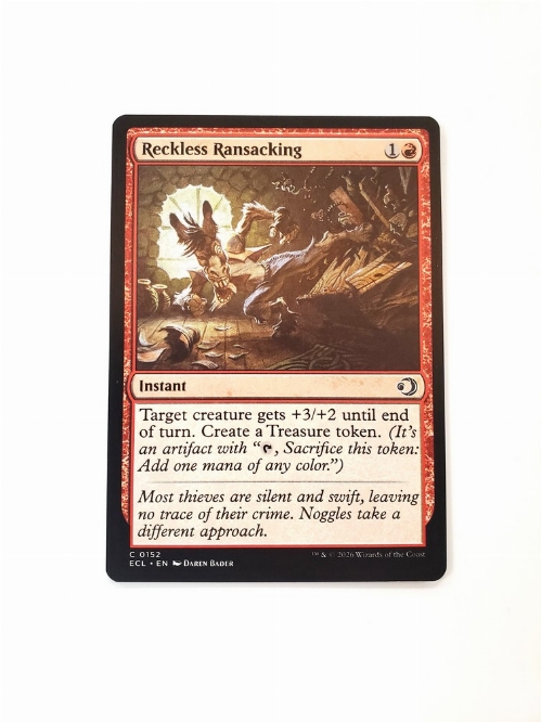Reckless Ransacking