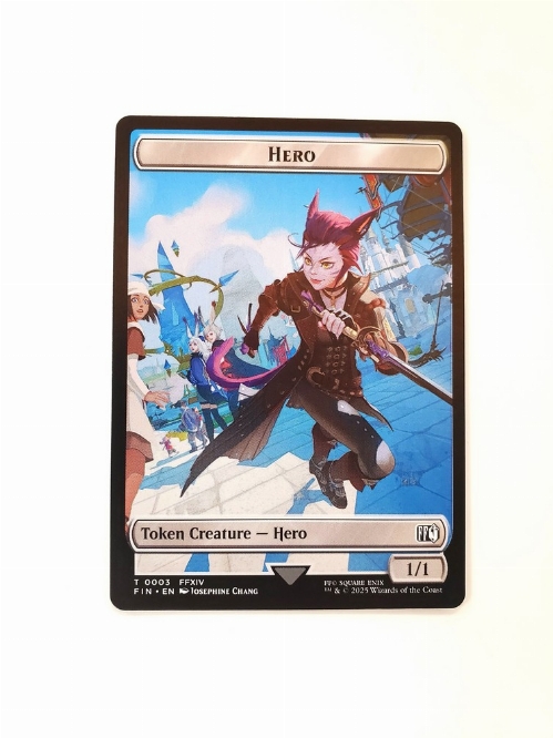 Hero (0003) // Food - Double-Sided Token