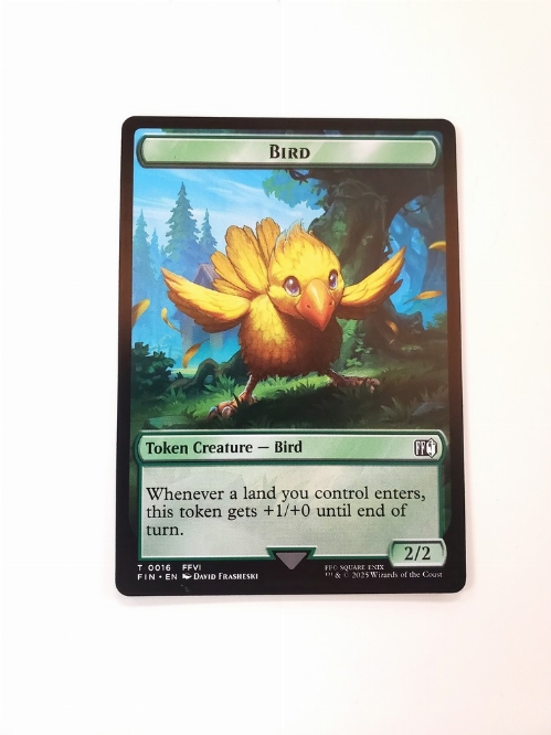 Hero (0007) // Bird (0016) - Double-Sided Token