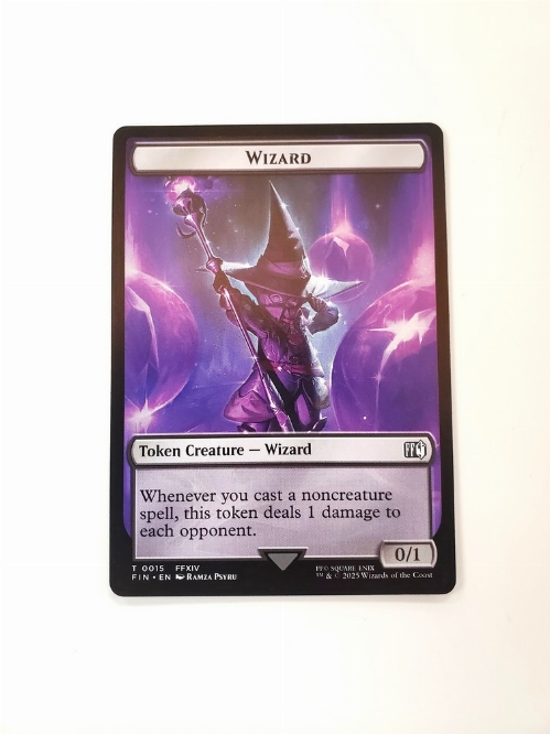 Hero (0005) // Wizard (0015) - Double-Sided Token