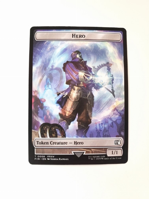 Hero (0008) // Bird (0017) - Double-Sided Token