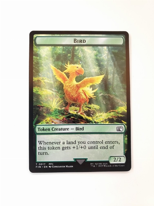 Hero (0008) // Bird (0017) - Double-Sided Token