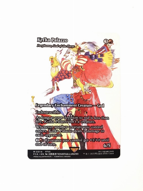 Kefka Palazzo - Purphoros, God of the Forge (Showcase)