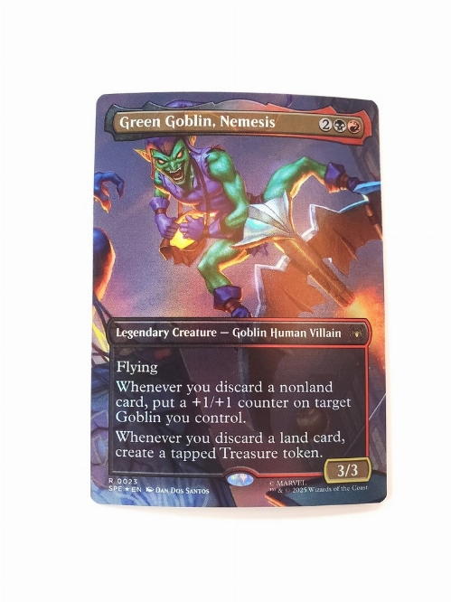 Green Goblin, Nemesis (Borderless) (Foil)