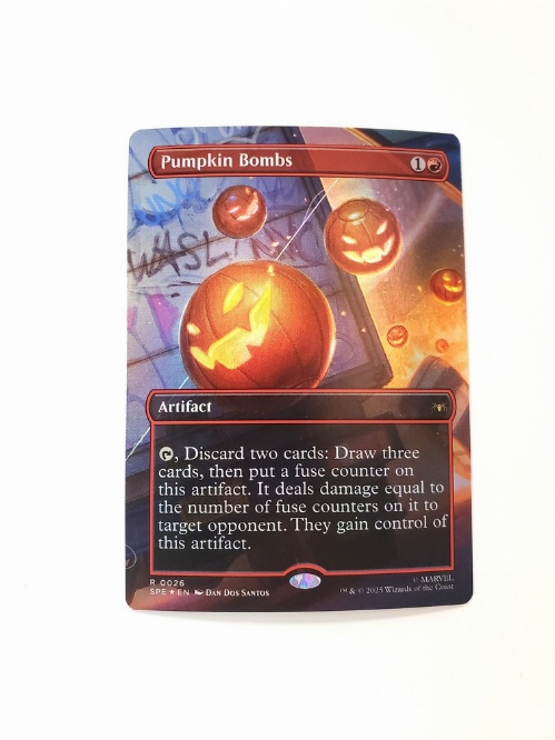 Pumpkin Bombs (Borderless) (Foil)