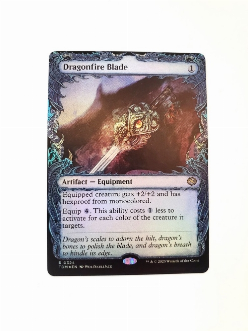 Dragonfire Blade (Showcase) (Foil)