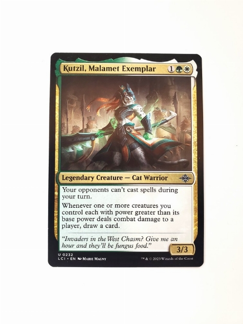 Kutzil, Malamet Exemplar