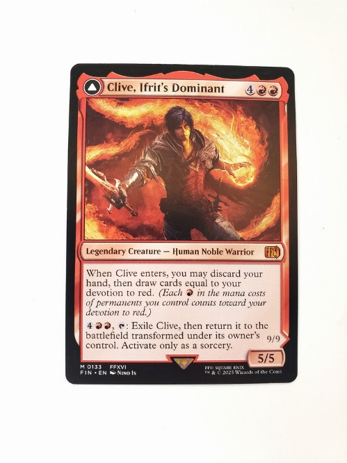 Clive, Ifrit's Dominant // Ifrit, Warden of Inferno