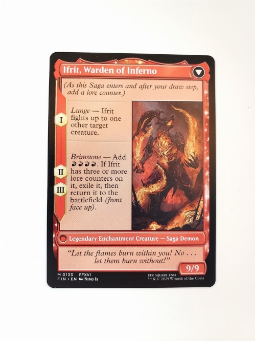 Clive, Ifrit's Dominant // Ifrit, Warden of Inferno