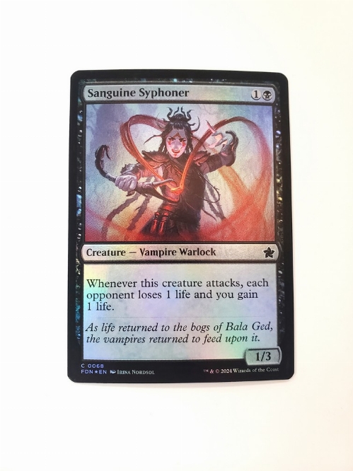 Sanguine Syphoner (Foil)